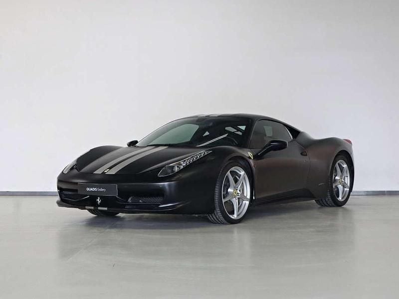 Usado Ferrari 458 570 CV (419 kW) 2010 Negro opaco Coupe