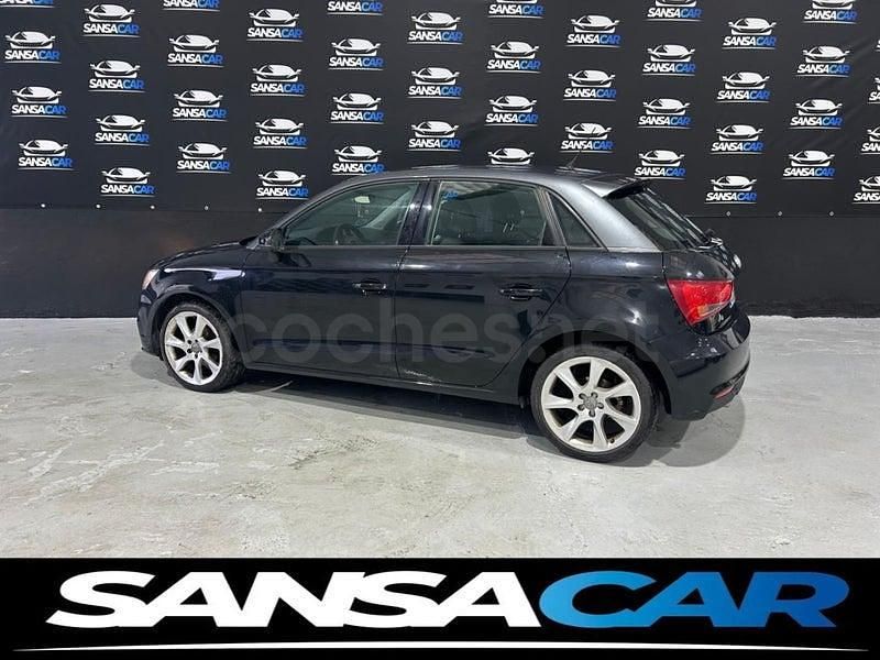 Usado Audi A1 Sportback Attraction 90 CV (66 kW) 2015 Negro Utilitario