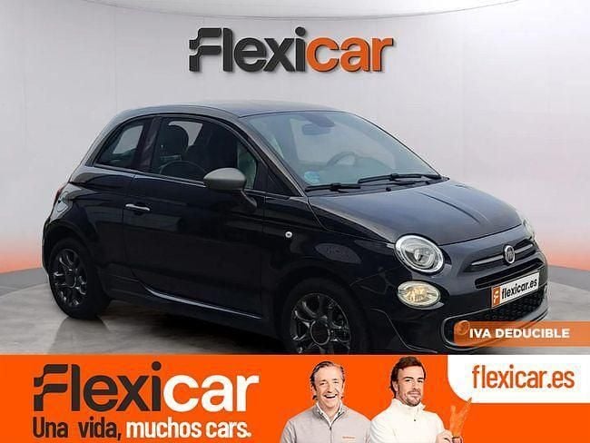 Negro Usado 2021 Fiat 500 Sport Utilitario | 11.290 € (Precio justo) - Imagen 1/4