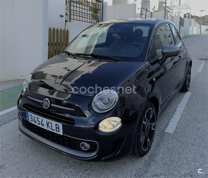 Usado Fiat 500 S 69 CV (50 kW) 2018 Negro Berlina