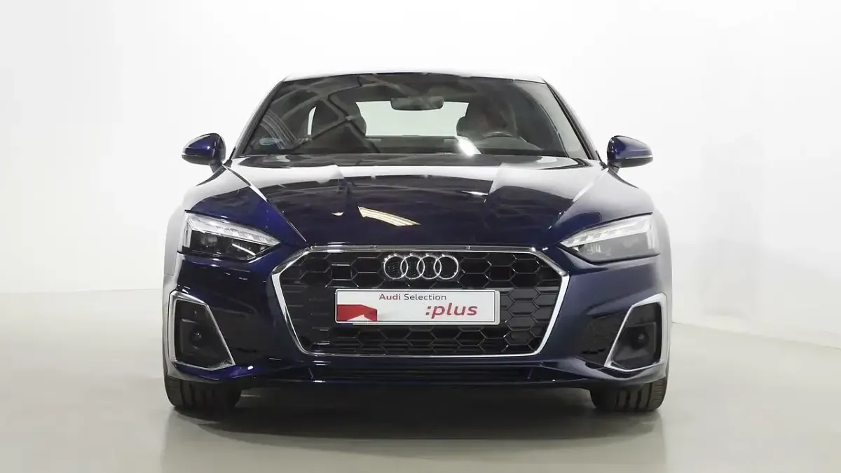 Usado Audi A5 S-Line 190 CV (139 kW) 2020 Azul Coupe