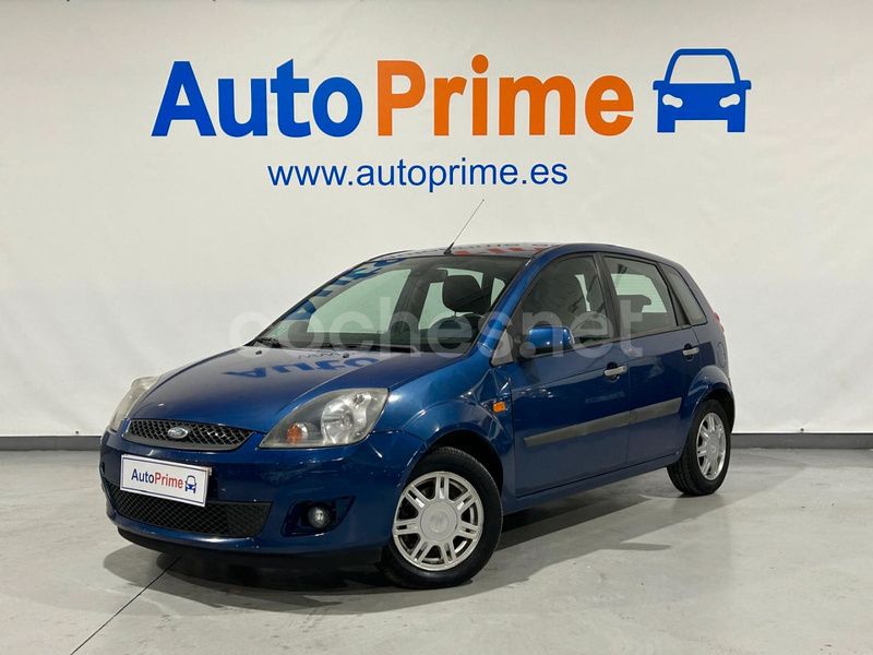 Azul Usado 2007 Ford Fiesta Ghia Utilitario | 3970 € (Precio justo) - Imagen 1/4