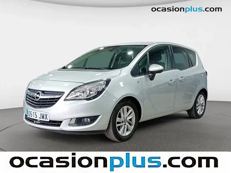 Gris plata Usado 2016 Opel Meriva Selective Monovolumen | 9990 € (Precio justo) - Imagen 1/4