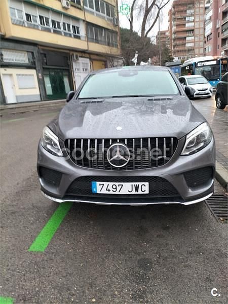 Usado Mercedes GLE350 258 CV (189 kW) 2017 Gris / plata Coupe