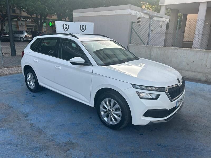 Blanco Usado 2021 Skoda Kamiq Ambition SUV | 16.900 € (Buen precio) - Imagen 1/4