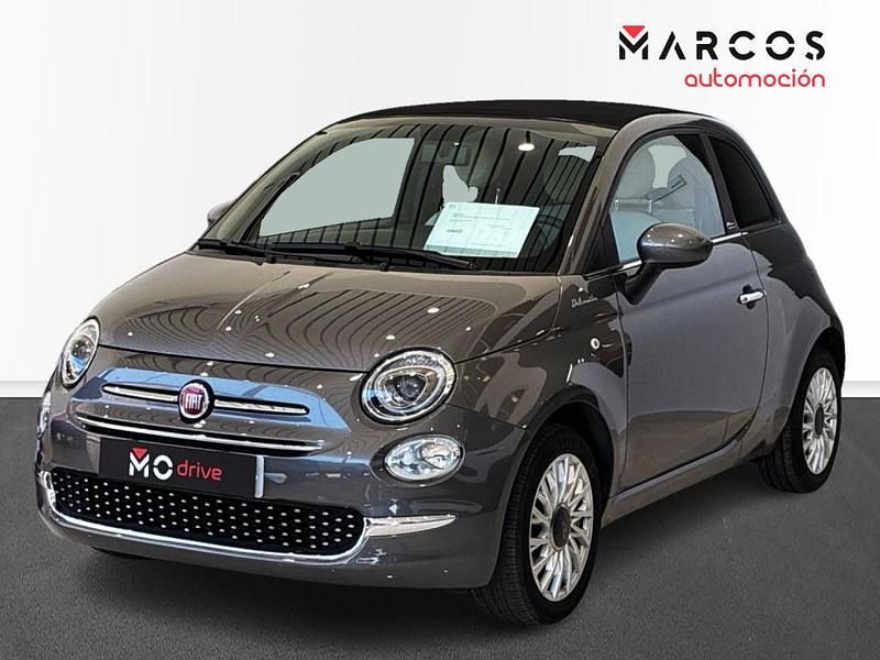 Gris Usado 2022 Fiat 500 Dolcevita Descapotable | 13.500 € (Precio justo) - Imagen 1/4