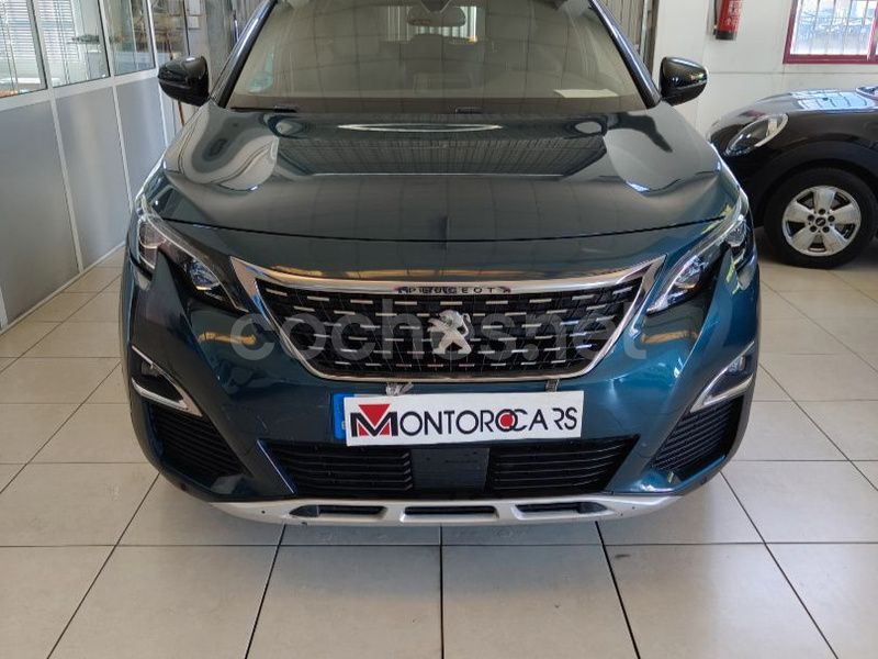 Verde Usado 2019 Peugeot 5008 GT-line Monovolumen | 16.499 € (Buen precio) - Imagen 1/4