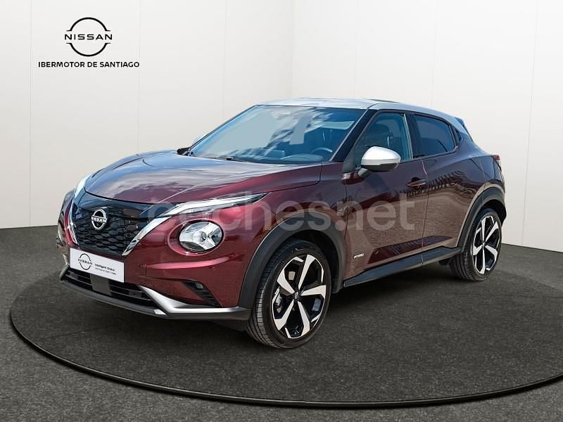 Granate Usado 2024 Nissan Juke Tekna SUV | 25.900 € (Precio justo) - Imagen 1/4