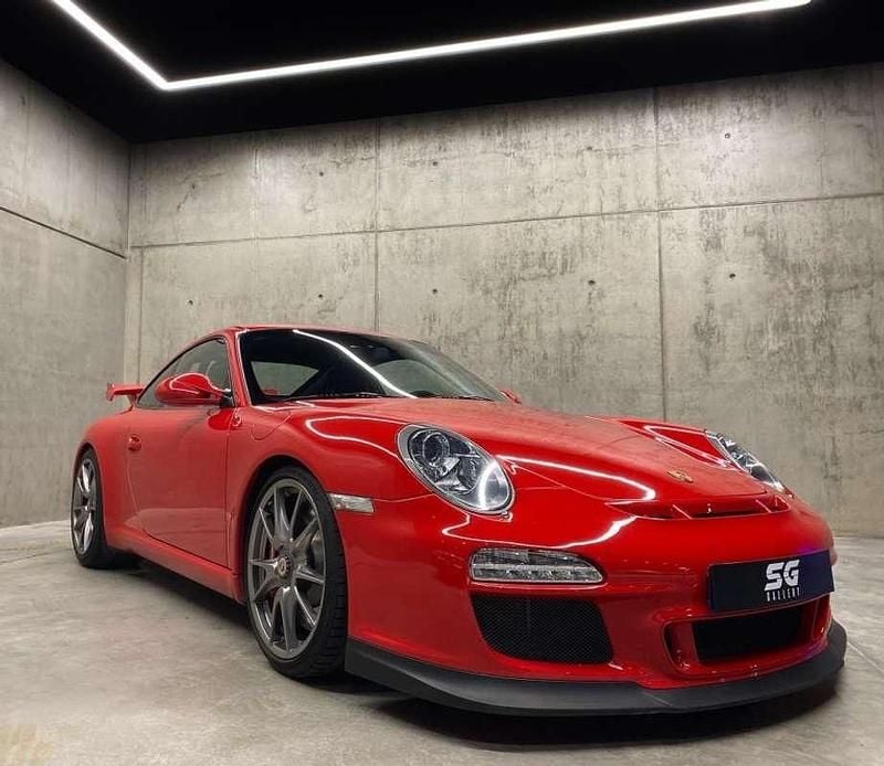 Usado Porsche 911 GT3 435 CV (319 kW) 2009 Rojo Coupe