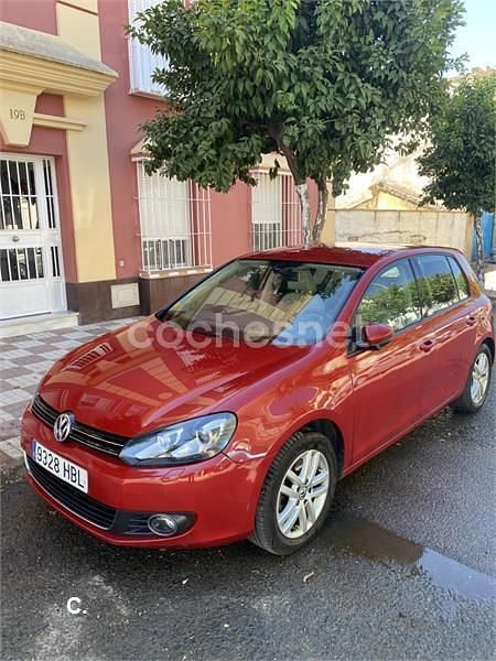 Rojo Usado 2011 VW Golf VI Sport Berlina | 9550 € (Precio justo) - Imagen 1/4