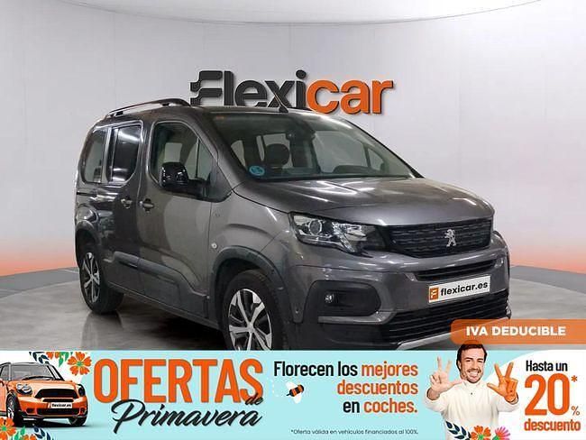 Usado Peugeot Rifter GT 131 CV (96 kW) 2021 Gris Monovolumen