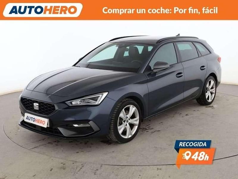 Usado Seat Leon FR 131 CV (96 kW) 2023 Gris Familiar