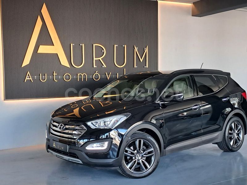 Negro Usado 2014 Hyundai Santa Fe Edition SUV | 15.300 € (Precio justo) - Imagen 1/4