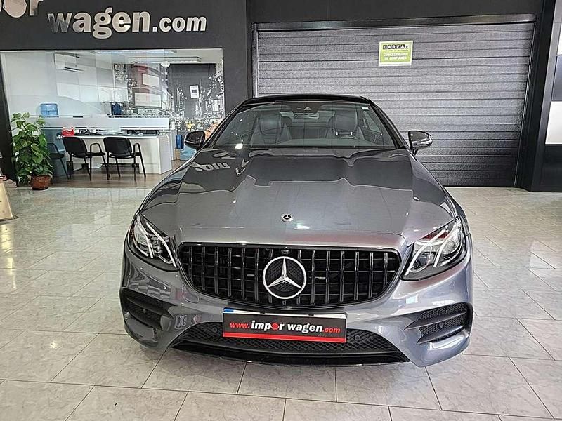 Usado Mercedes E220 194 CV (142 kW) 2018 Gris Coupe