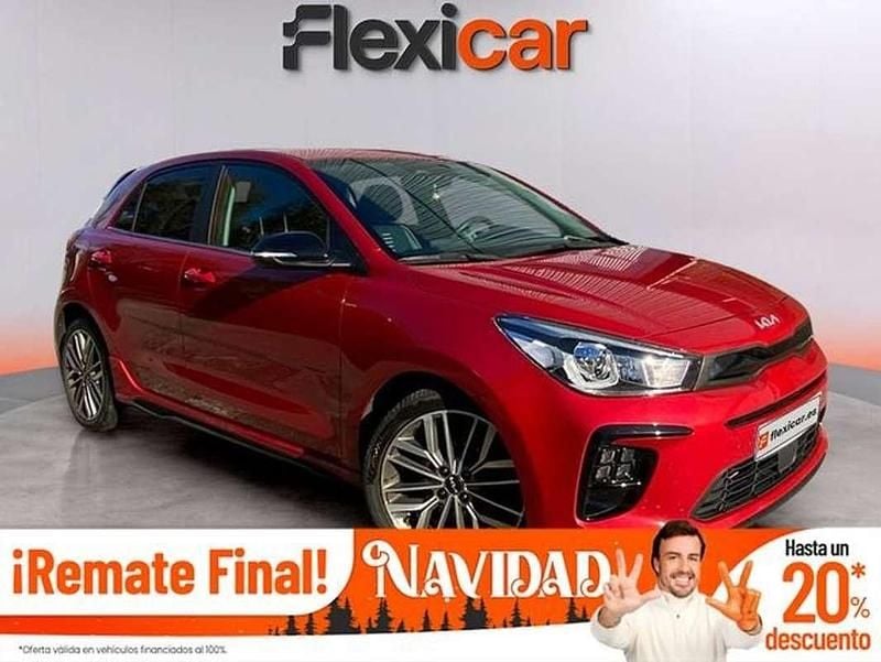 Rojo Usado 2022 Kia Rio GT-Line Berlina | 15.790 € (Un poco caro) - Imagen 1/4