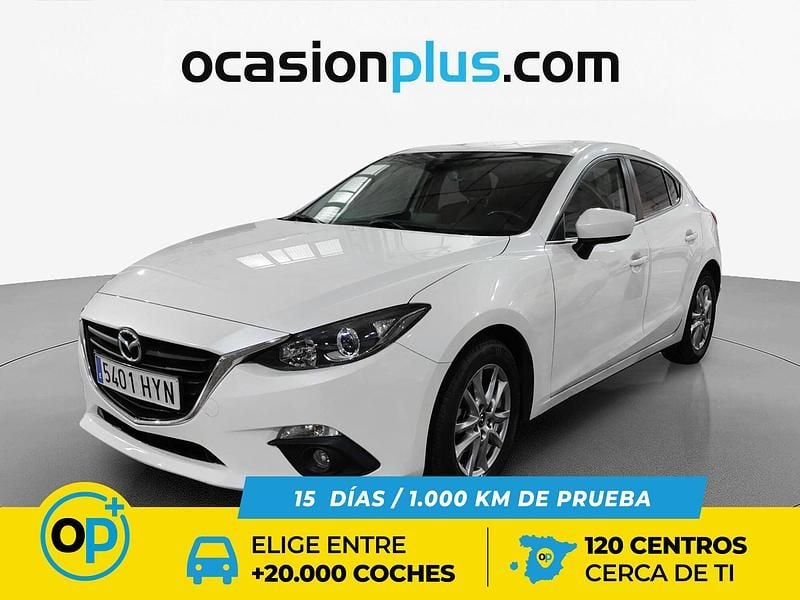 Usado Mazda 3 Style 101 CV (74 kW) 2014 Blanco Utilitario