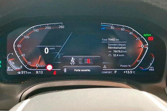 Usado BMW 320e 190 CV (139 kW) 2022 Azul Familiar