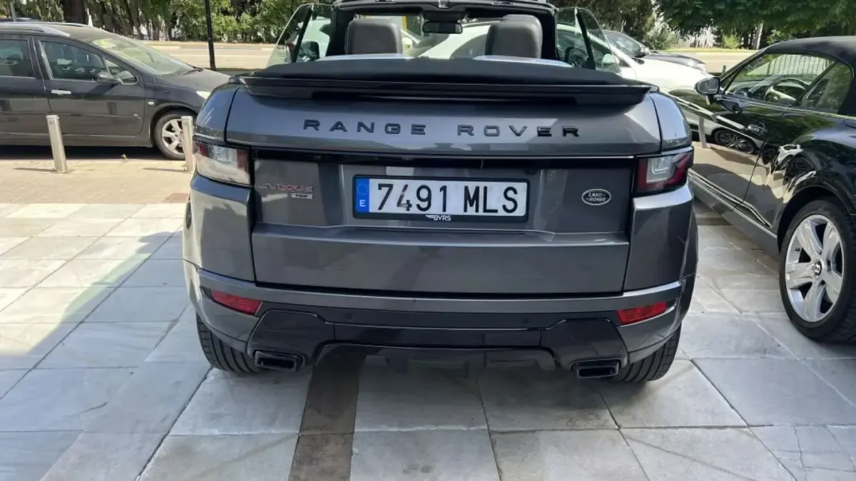 Usado Land Rover Range Rover evoque HSE Dynamic 179 CV (131 kW) 2017 Gris Descapotable