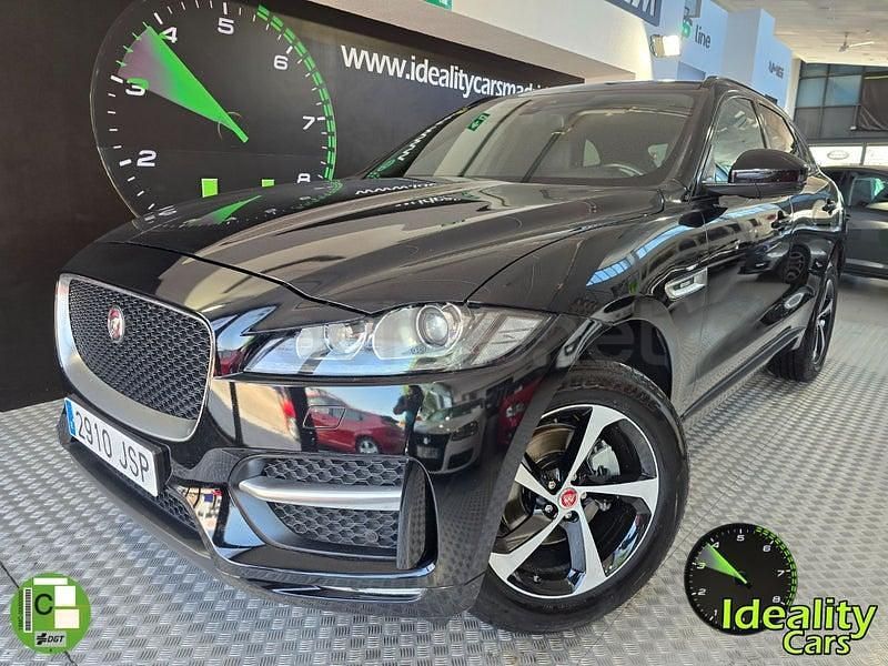 Usado Jaguar F-Pace R-Sport 180 CV (132 kW) 2016 Negro SUV