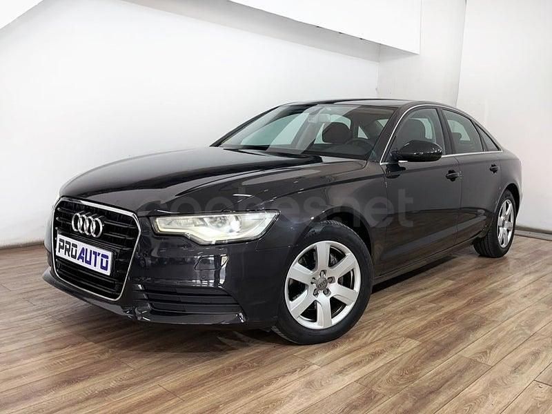 Usado Audi A6 177 CV (130 kW) 2011 Negro Berlina