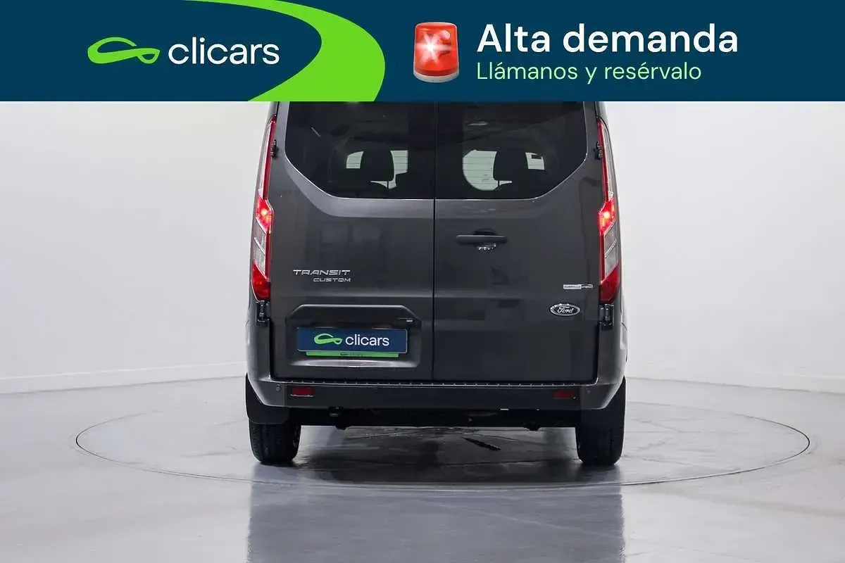 Usado Ford Transit Custom Trend 150 CV (110 kW) 2022 Gris Familiar