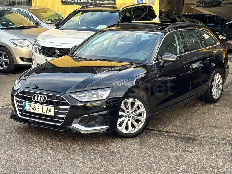 Usado Audi A4 Advanced Plus 163 CV (119 kW) 2021 Negro Familiar