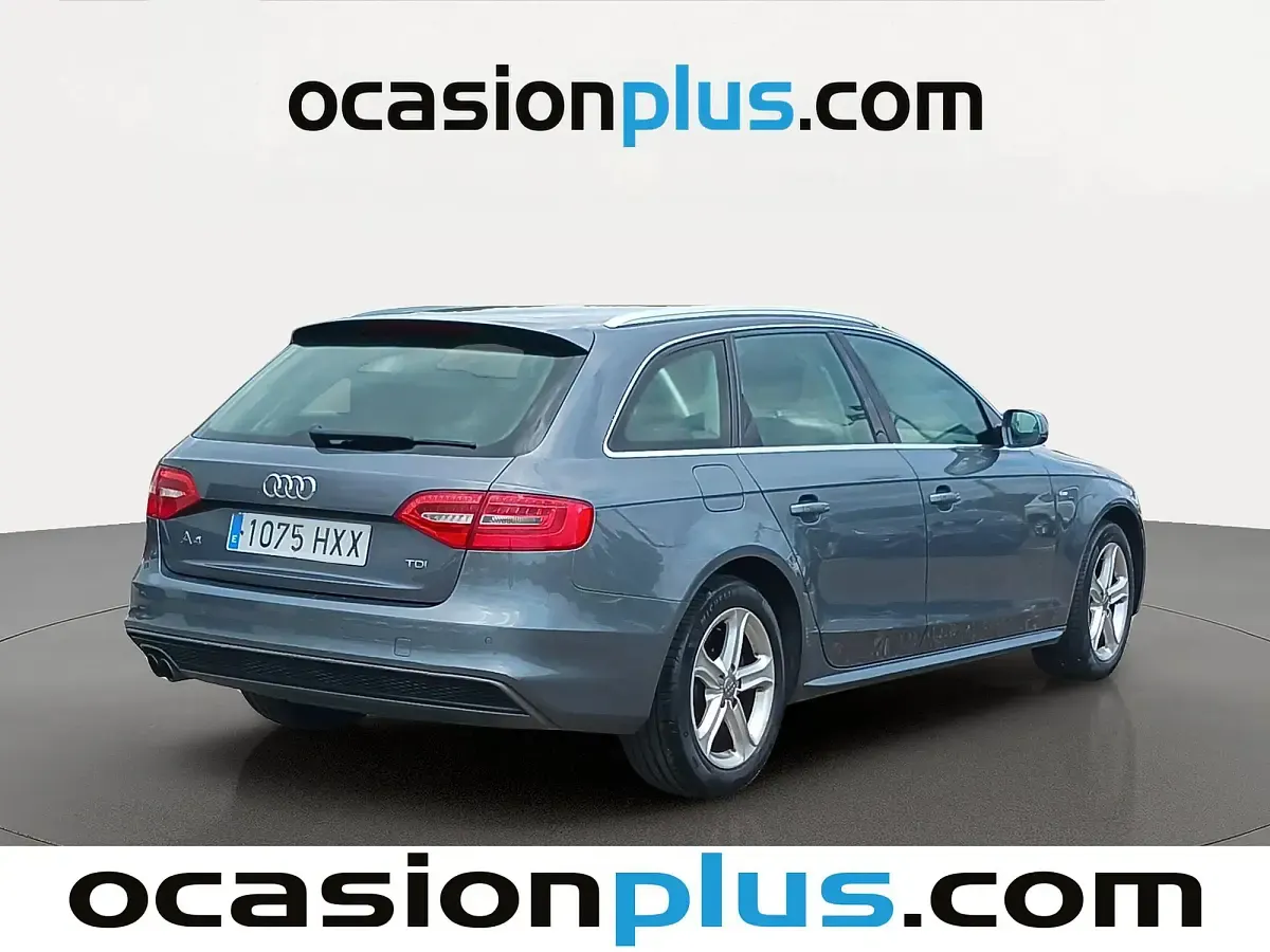 Usado Audi A4 S-Line 150 CV (110 kW) 2014 Gris Familiar