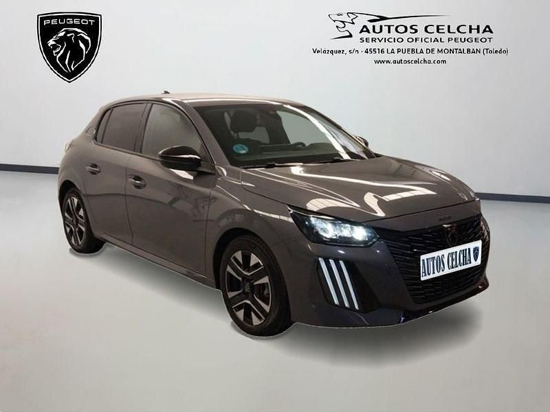 Usado Peugeot 208 Allure 100 CV (73 kW) 2025 Gris Utilitario