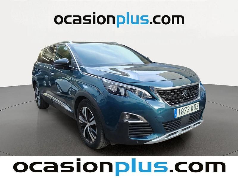 Usado Peugeot 5008 GT-line 120 CV (88 kW) 2017 Verde SUV