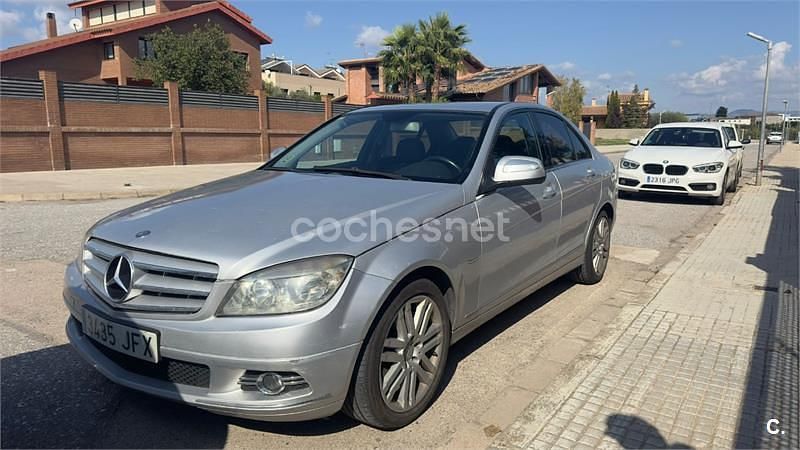 Gris / plata Usado 2007 Mercedes C200 Avantgarde Berlina | 7400 € (Precio justo) - Imagen 1/4