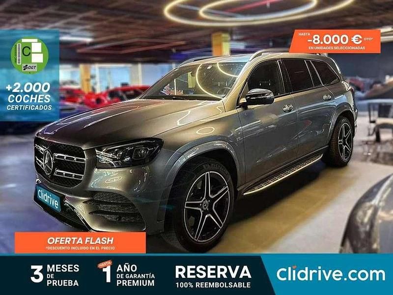 Gris Usado 2021 Mercedes GLS400 AMG line SUV | 68.390 € - Imagen 1/3