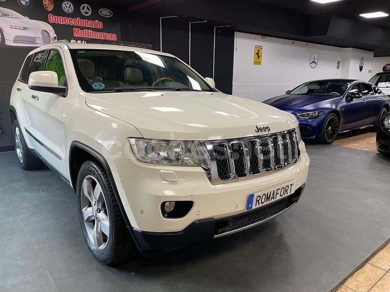 Blanco Usado 2011 Jeep Grand Cherokee Overland SUV | 12.499 € - Imagen 1/4