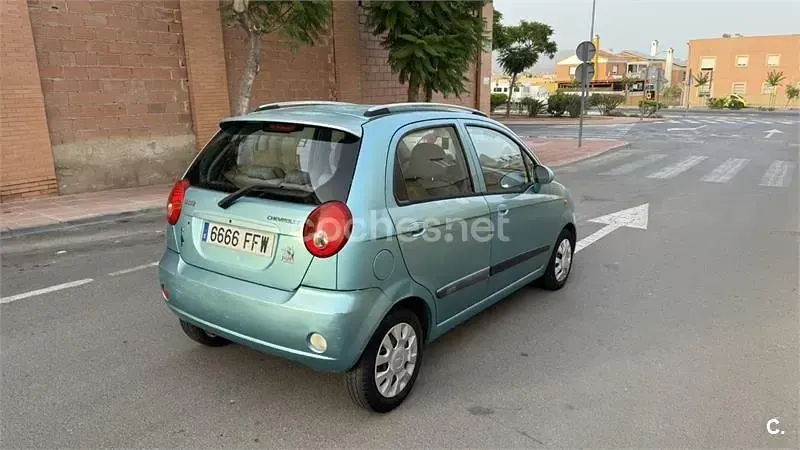 Usado Chevrolet Matiz SE 65 CV (47 kW) 2007 Azul Utilitario