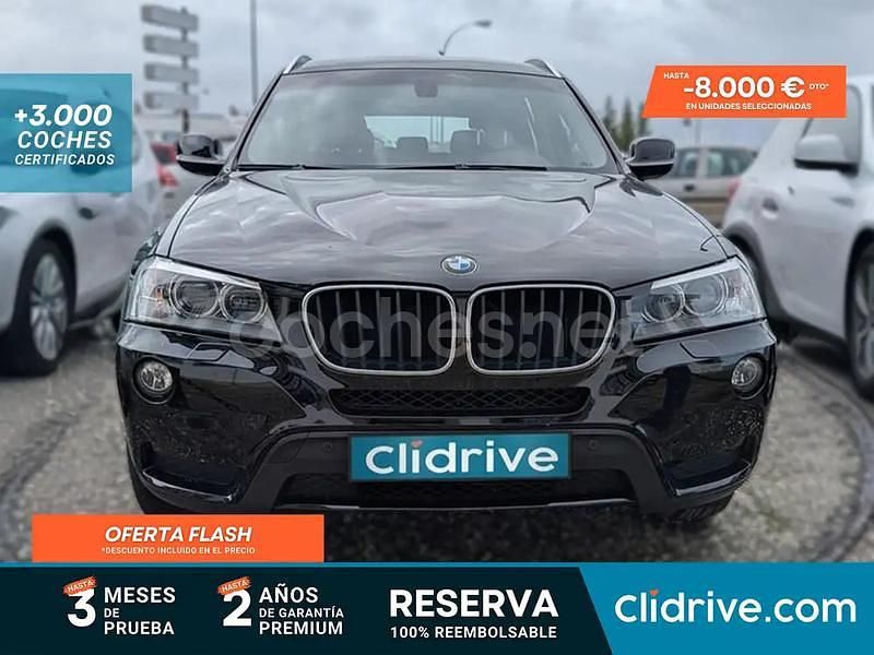 Usado BMW X3 184 CV (135 kW) 2012 Negro SUV