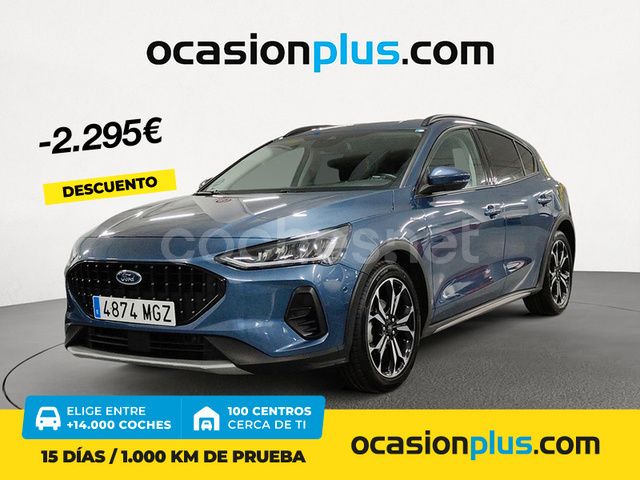 Azul Usado 2023 Ford Focus Active Berlina | 18.050 € (Buen precio) - Imagen 1/4