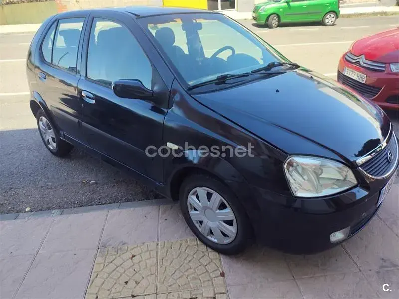 Usado Tata Indica 85 CV (62 kW) 2006 Negro Berlina