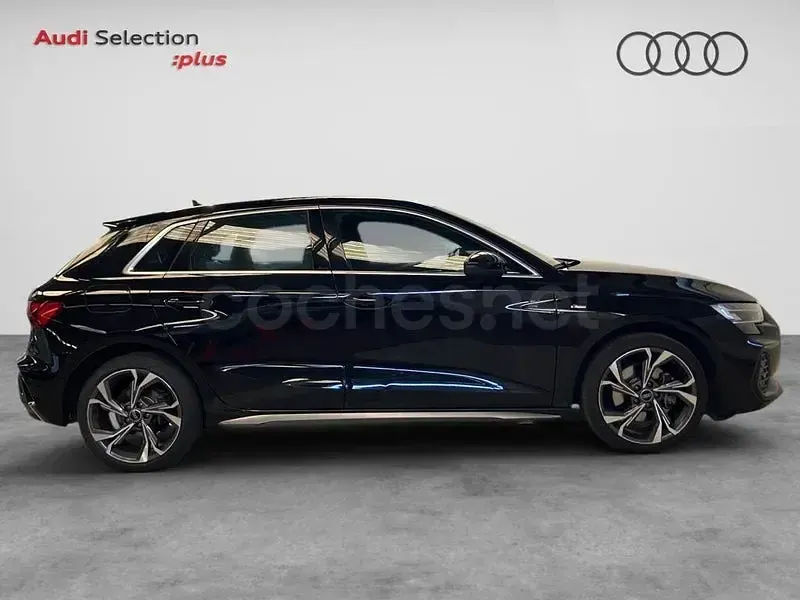 Usado Audi A3 S-Line 204 CV (150 kW) 2025 Negro Berlina