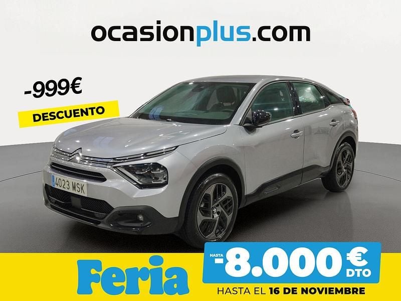 Gris Usado 2024 Citroën C4 PureTech Berlina | 15.940 € (Precio justo) - Imagen 1/4