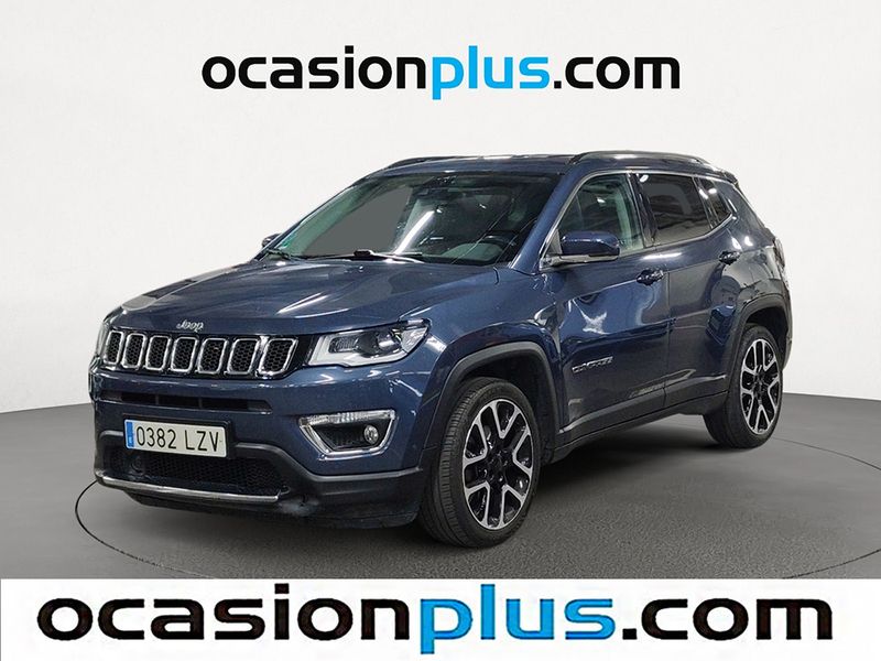 Azul Usado 2021 Jeep Compass Limited SUV | 16.864 € (Buen precio) - Imagen 1/4