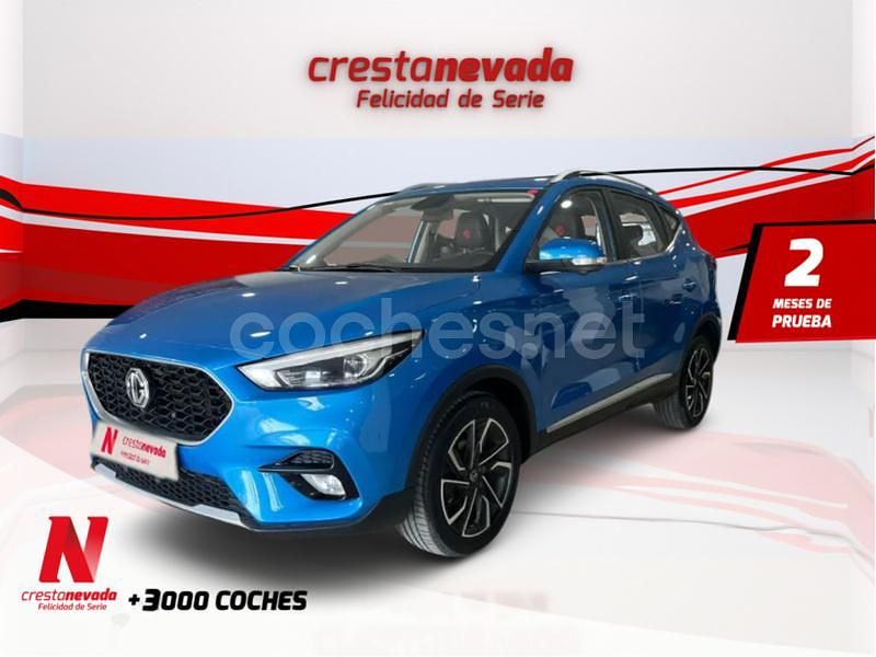 Azul Usado 2022 MG ZS Luxury Berlina | 14.990 € (Precio justo) - Imagen 1/4