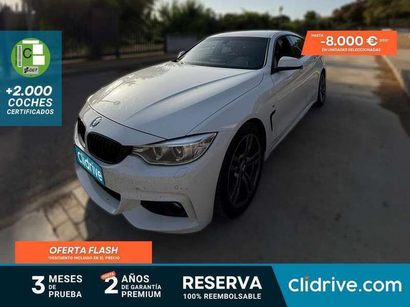 Blanco Usado 2015 BMW 420 Gran Coupé Coupe | 21.990 € (Precio justo) - Imagen 1/3