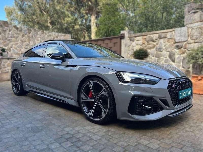 Usado Audi RS5 Sportback Competition 450 CV (330 kW) 2023 Gris Berlina