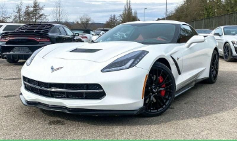 Blanco Usado 2019 Chevrolet Corvette Stingray Coupe | 81.400 € - Imagen 1/4