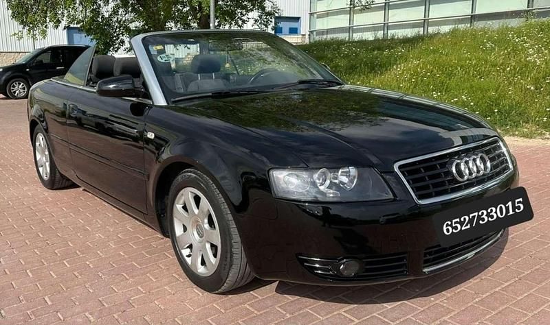 Usado Audi A4 Cabriolet 170 CV (125 kW) 2003 Negro Descapotable