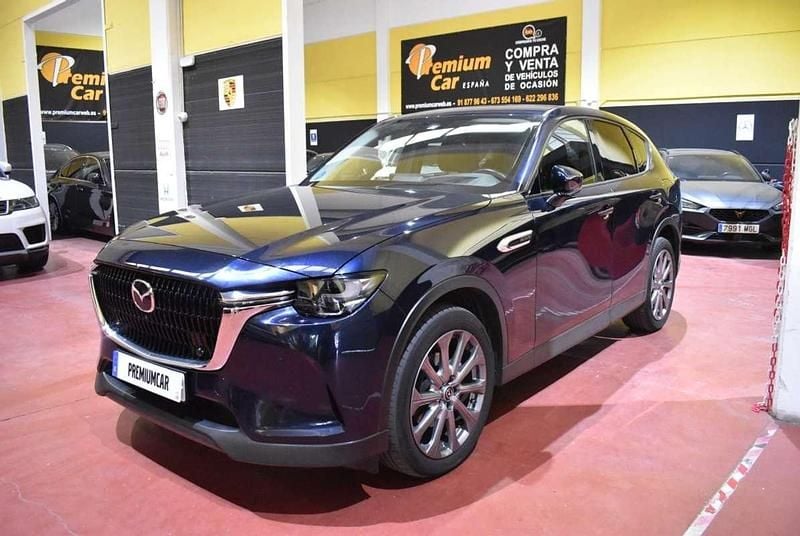 Azul Usado 2024 Mazda CX-60 Exclusive-Line SUV | 36.790 € (Buen precio) - Imagen 1/4