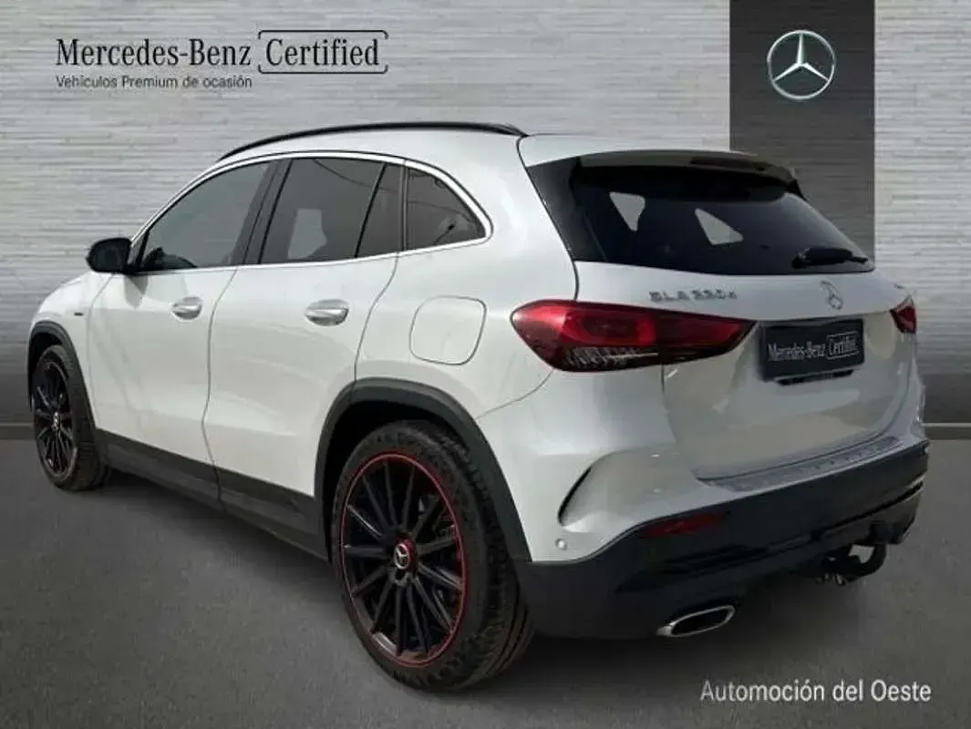 Usado Mercedes GLA220 190 CV (139 kW) 2021 Blanco SUV
