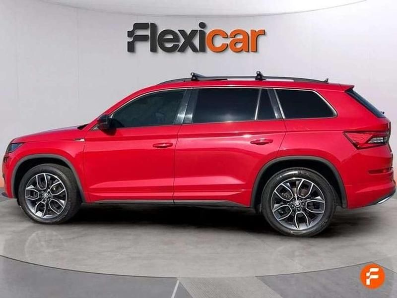 Usado Skoda Kodiaq SportLine 179 CV (131 kW) 2018 Rojo SUV