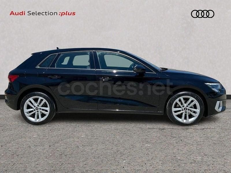 Usado Audi A3 Advanced Plus 116 CV (85 kW) 2022 Negro Berlina