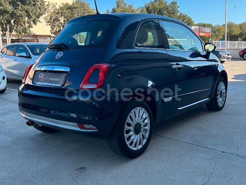 Usado Fiat 500 Lounge 69 CV (50 kW) 2018 Azul Berlina