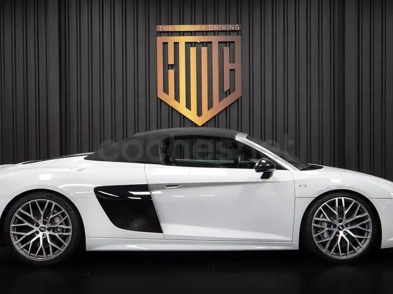 Usado Audi R8 Spyder 540 CV (397 kW) 2018 Blanco Descapotable